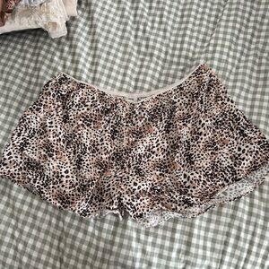 Aerie off duty satin flirty boxer